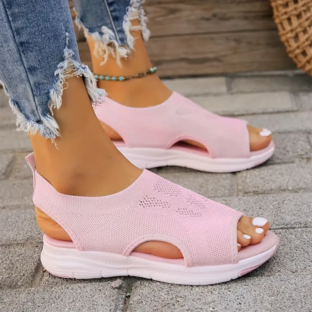 Comfyfleek Arch Support Backstrap Wide Width Sport Sandals