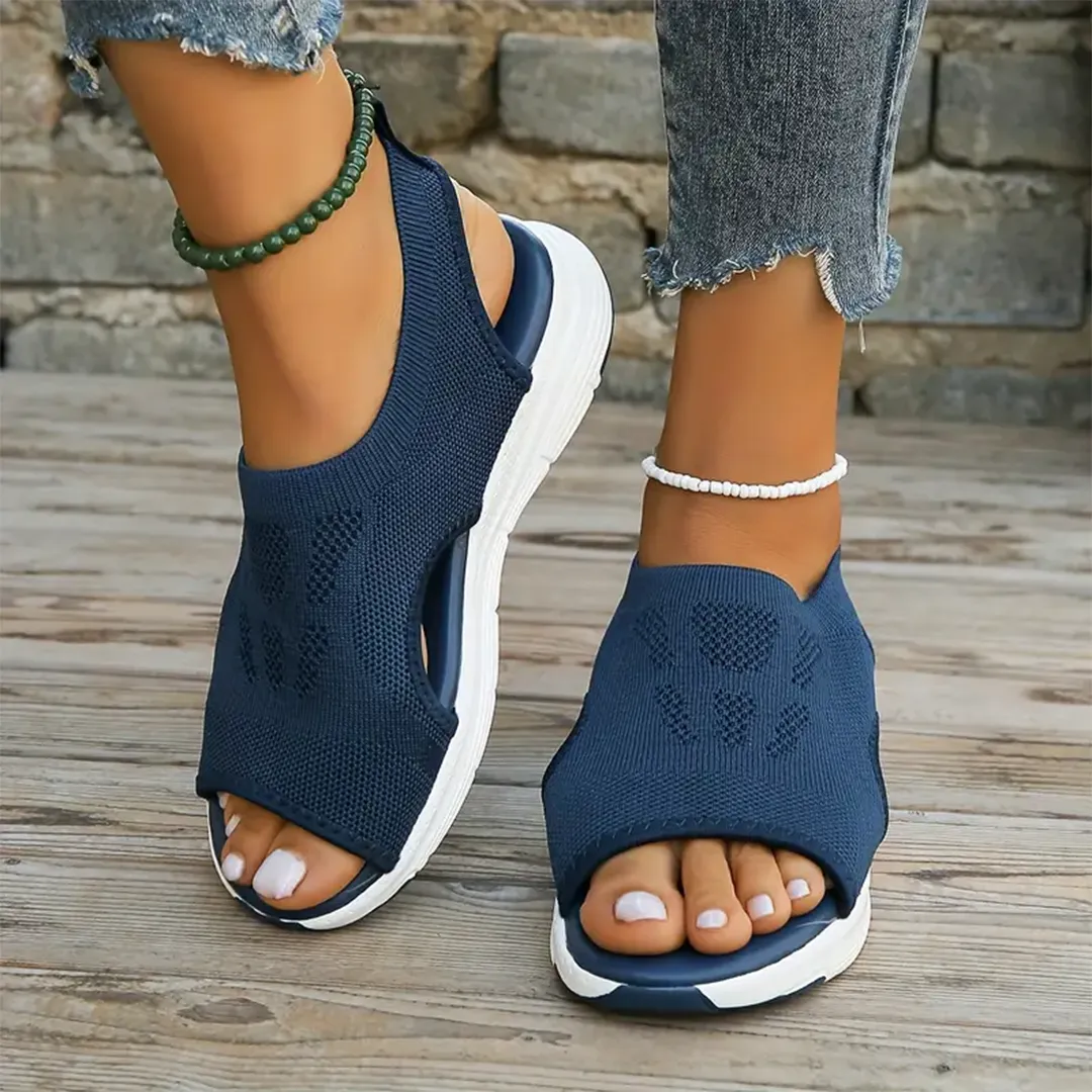 Comfyfleek Arch Support Backstrap Wide Width Sport Sandals