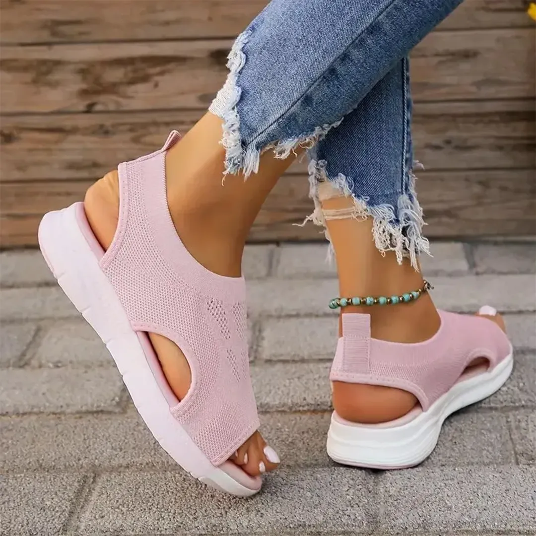 Comfyfleek Arch Support Backstrap Wide Width Sport Sandals