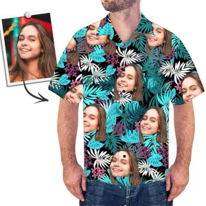 Custom Face Hawaiian Shirt with Face Best Gift For Dad