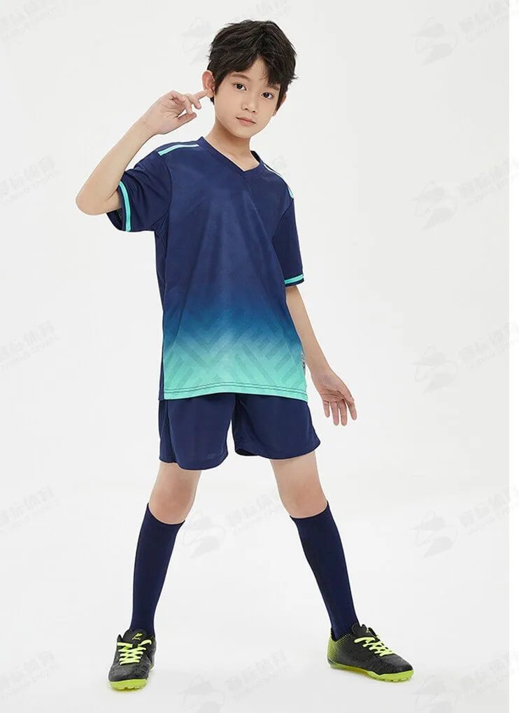 Customized Name and Team Name Printed Uniforms For Soccer