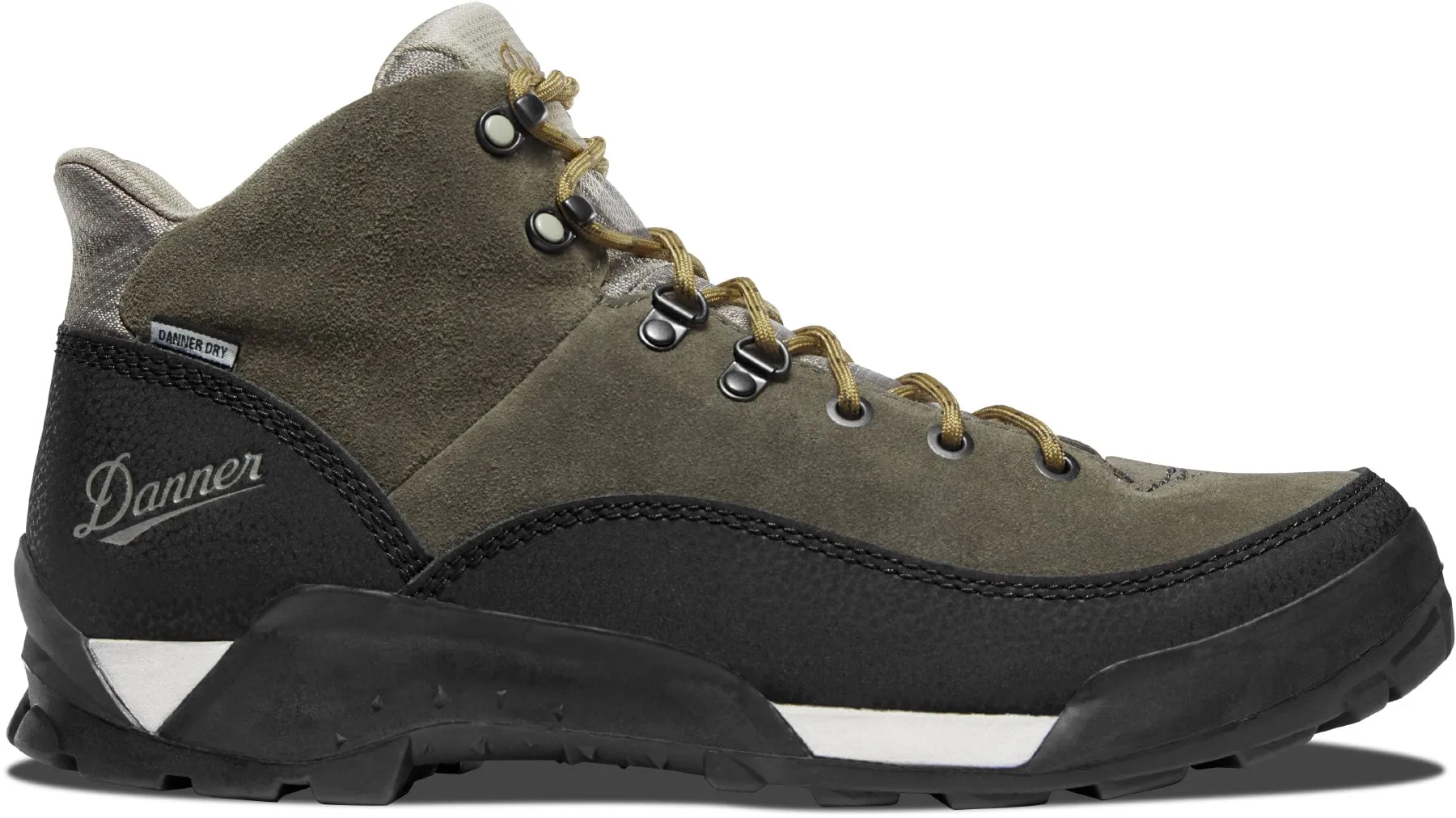 Danner Women's Panorama Mid Black Olive Hiking Boots 63435