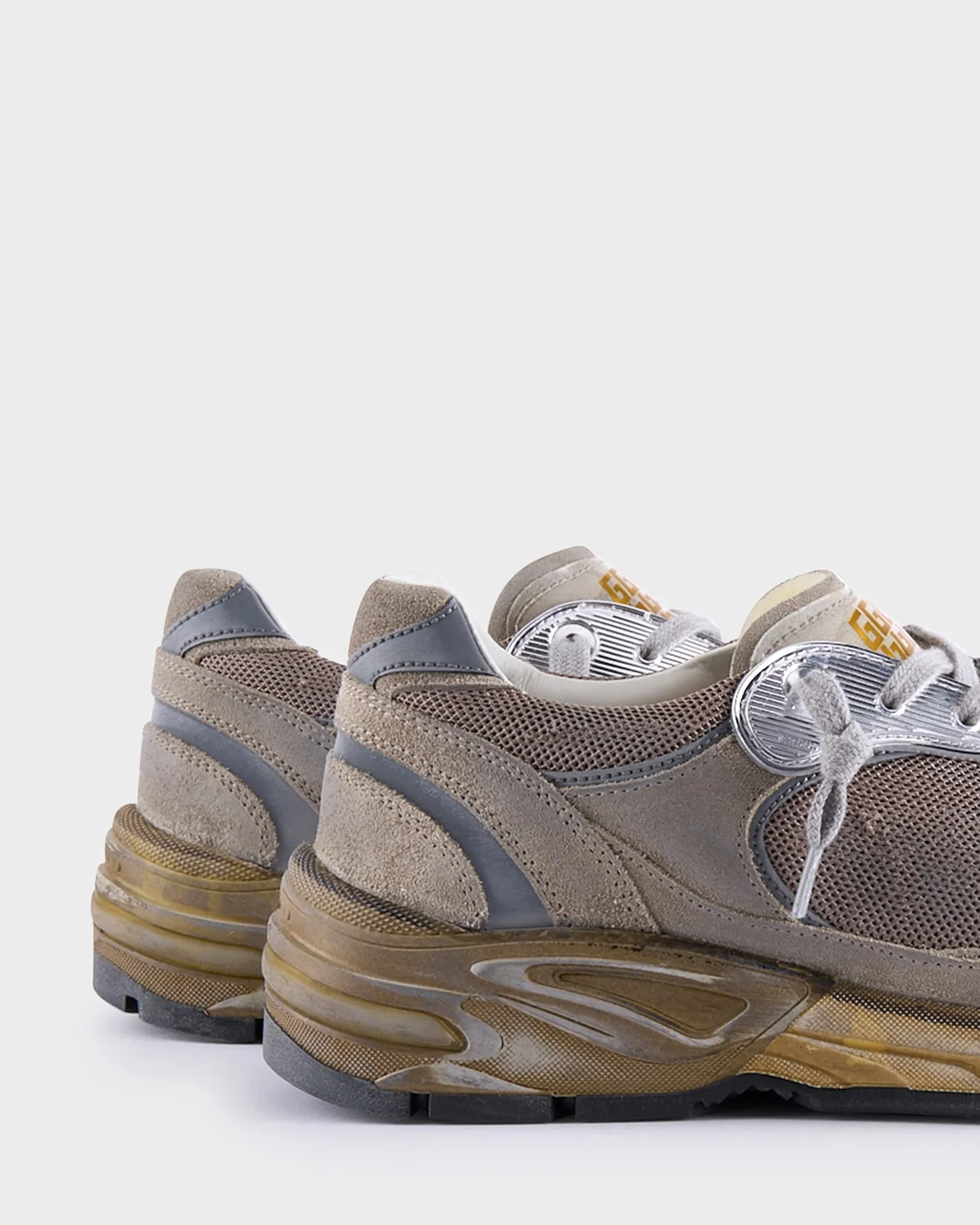 Dove Grey Dad-Star Sneakers