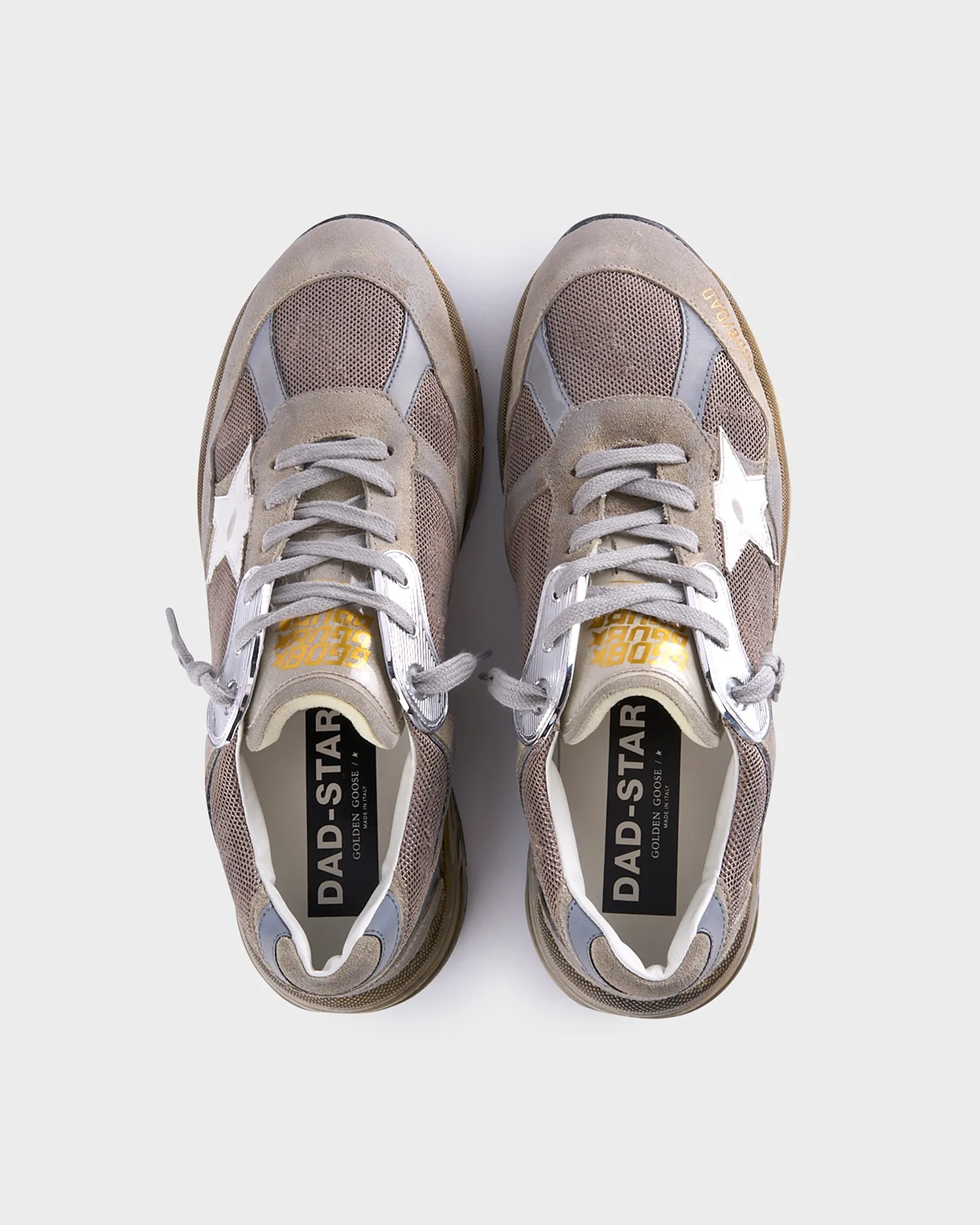 Dove Grey Dad-Star Sneakers