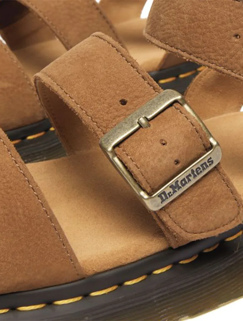 Dr. Martens Gryphon Brando Leather Gladiator Sandals