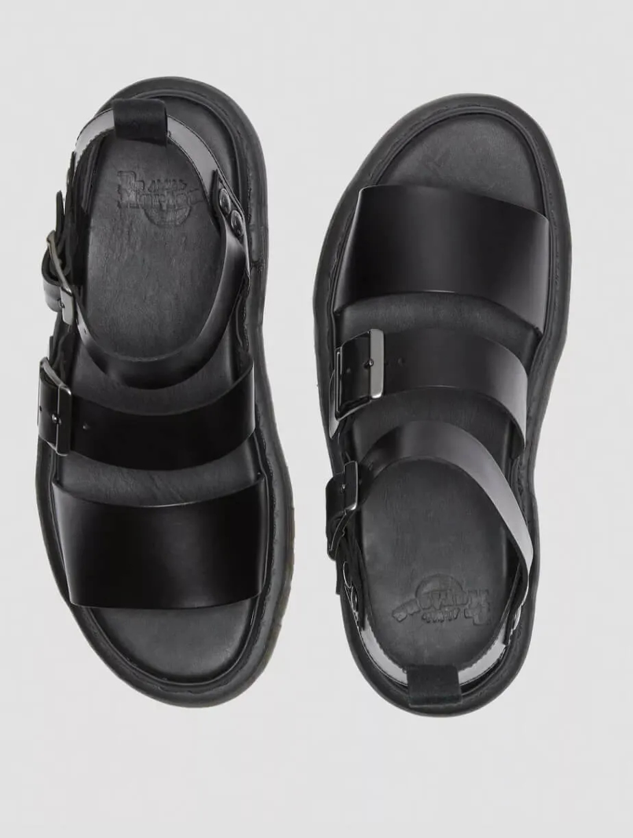 Dr. Martens Gryphon Brando Leather Gladiator Sandals