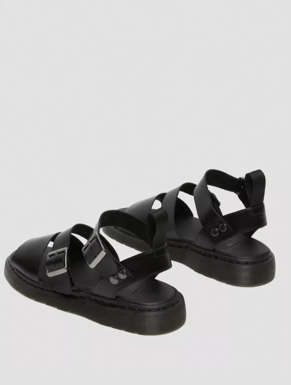 Dr. Martens Gryphon Brando Leather Gladiator Sandals