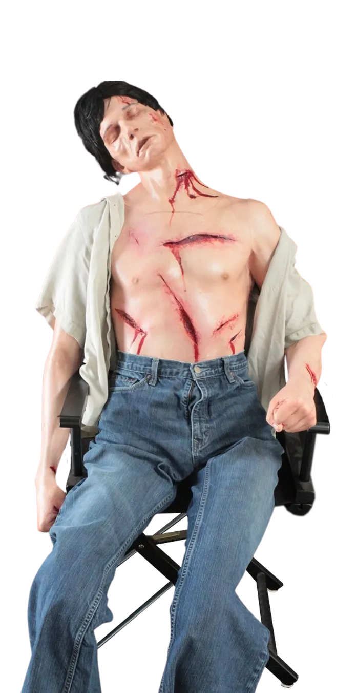 Dura Slash Wound Alan Half Anatomical Dummy
