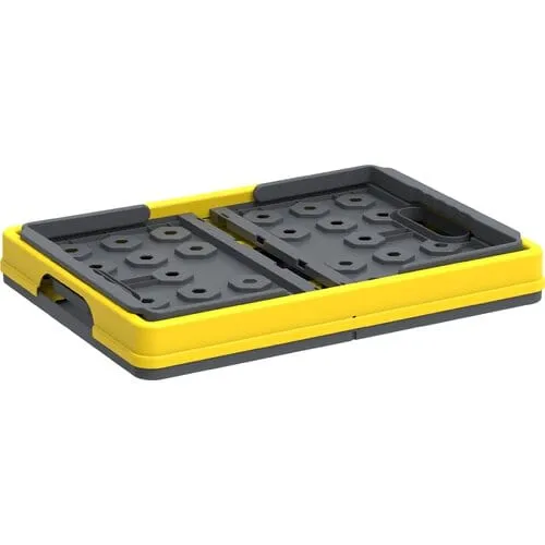 DuraMax | Foldable Basket Yellow with Gray