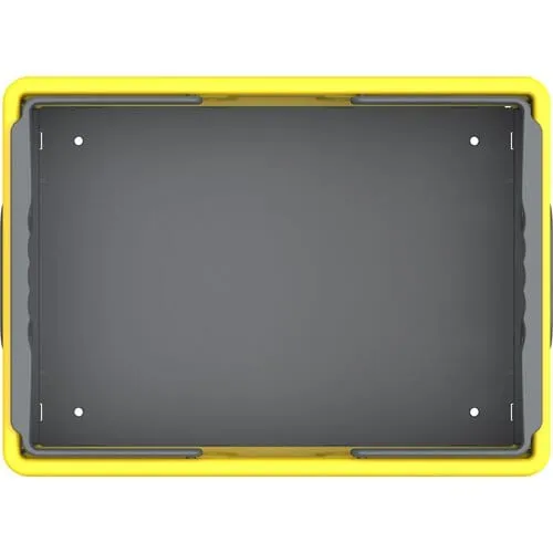 DuraMax | Foldable Basket Yellow with Gray