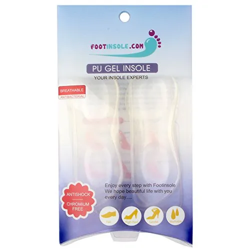 footinsole Massage Heel Liner (4 PCS) Gel Pads to Prevent New Shoes Blisters, 2 Pairs