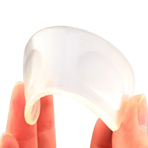 footinsole Massage Heel Liner (4 PCS) Gel Pads to Prevent New Shoes Blisters, 2 Pairs