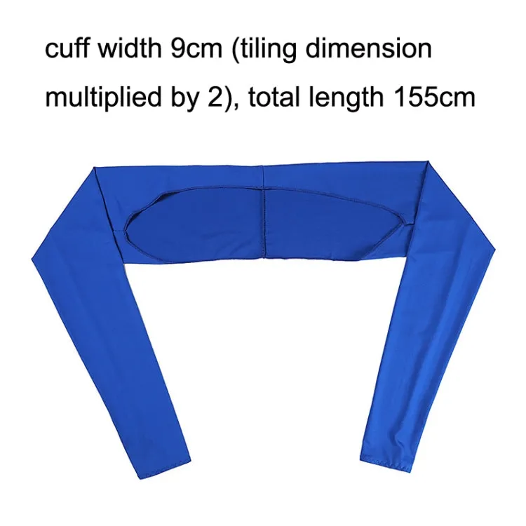 Golf Sunscreen Shawl Sleeves Outdoor Sports Cycling Ice Silk One Word Raglan Sleeves, Size: One Code(Light Purple)