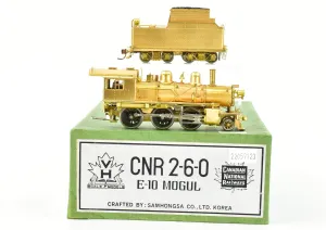 HO Brass PFM - Van Hobbies CNR - Canadian National Railway 2-6-0 E-10 Mogul AS-IS