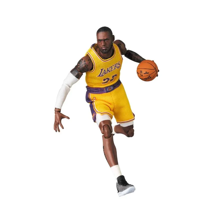 Medicom MAFEX Lebron James Lakers Home Team Boxset