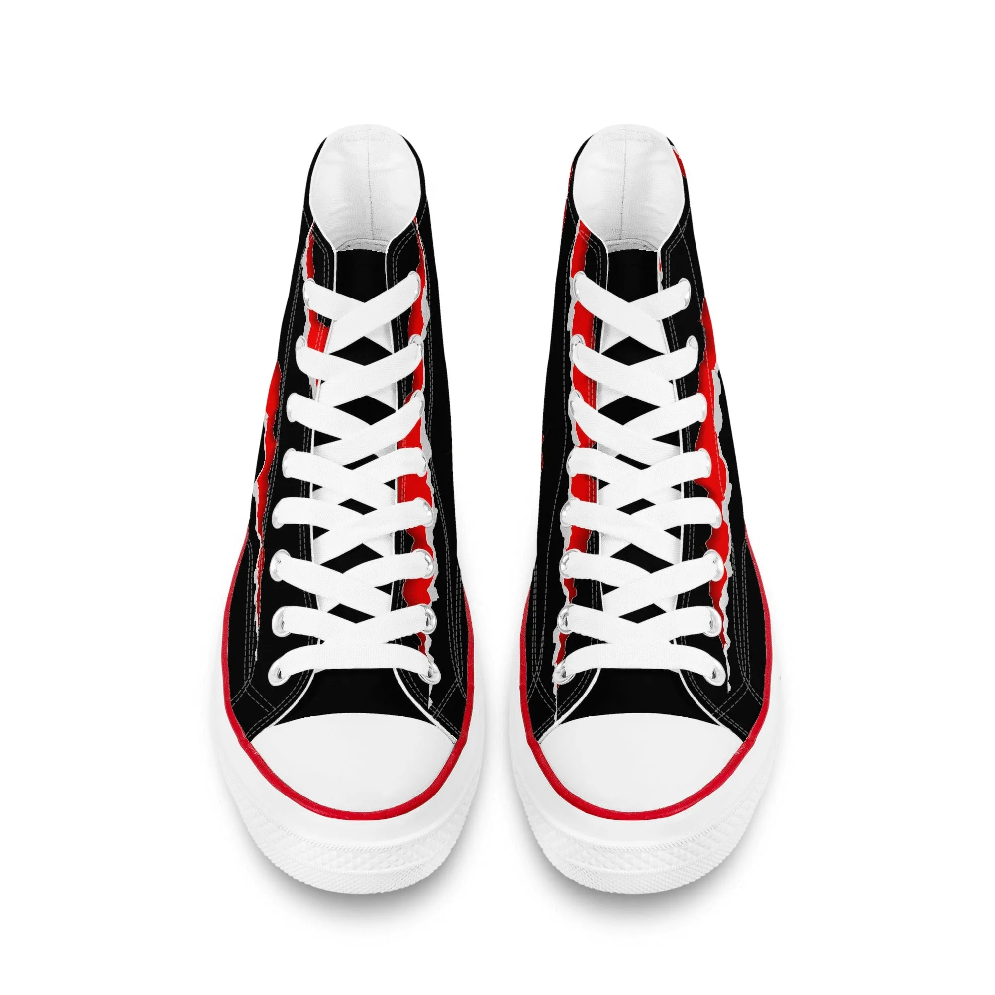 Mens Classic High Top Canvas Shoes