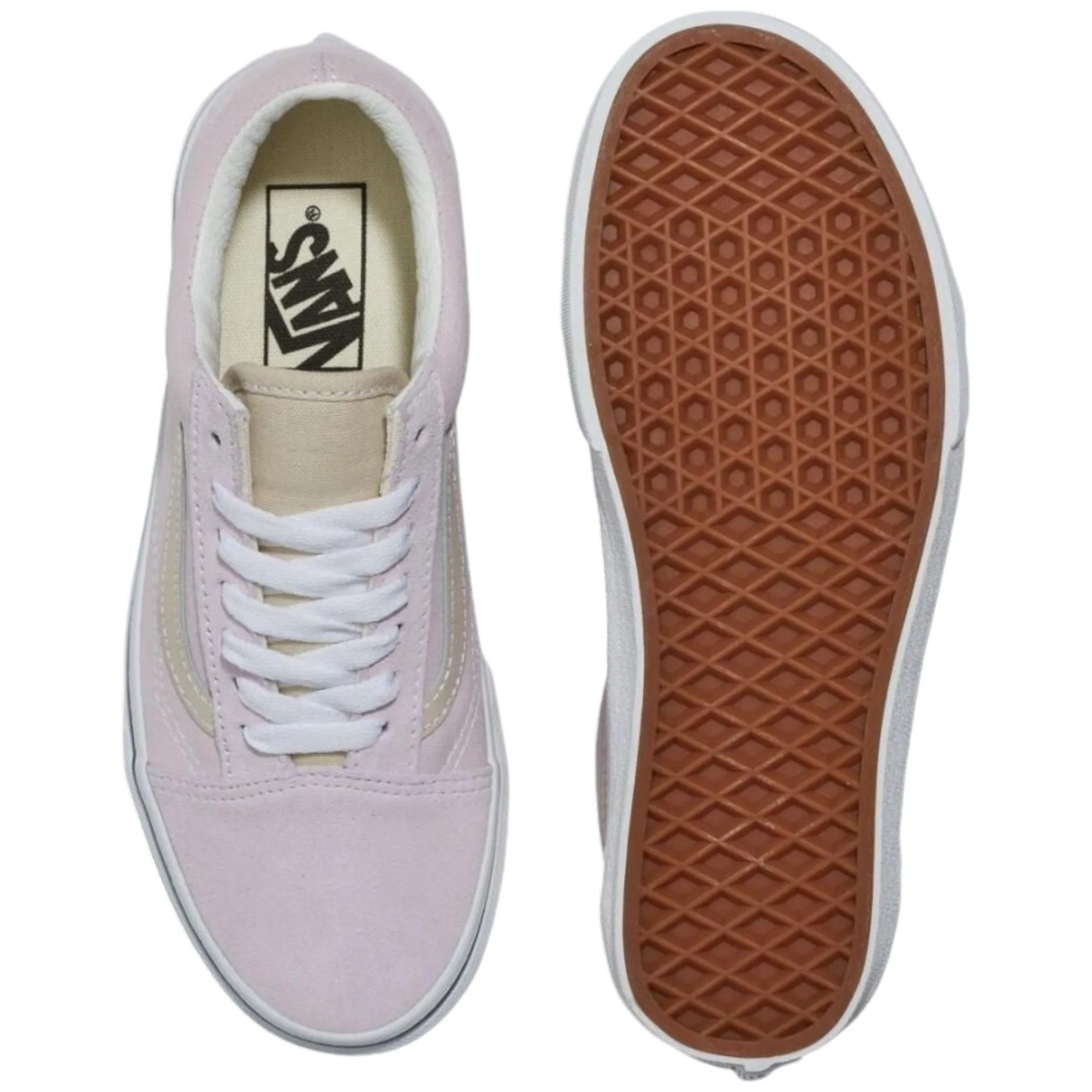 Mens Vans Old Skool Shoes Lavender