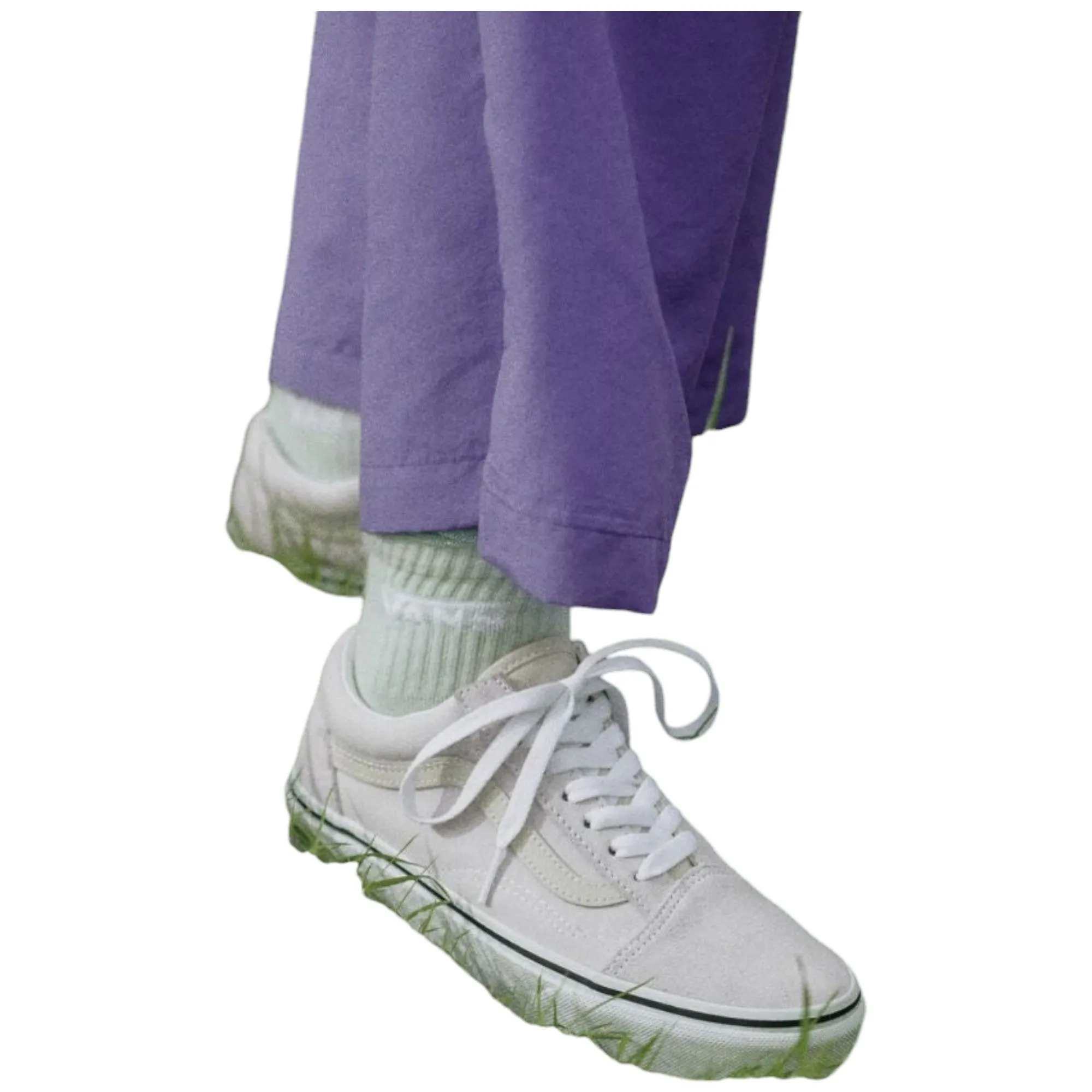 Mens Vans Old Skool Shoes Lavender