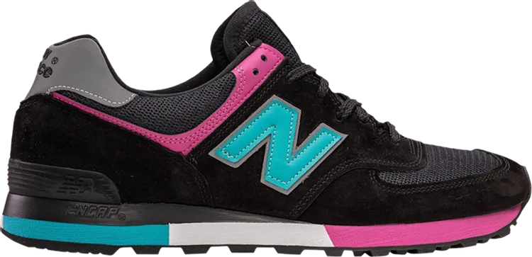 New Balance 576 Made in England 'Nineties' Sneakers, Black