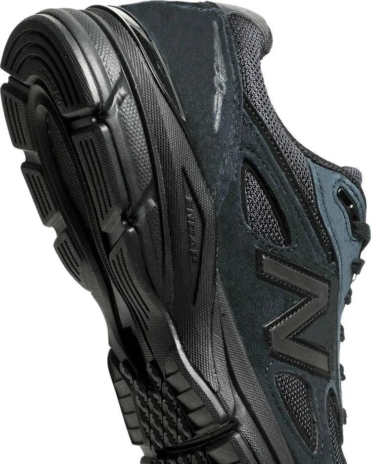 New Balance JJJJound x 990v4 Made in USA 'Navy' sneakers, blue