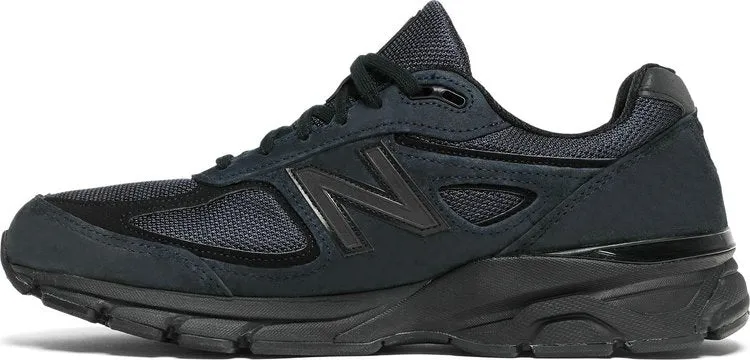 New Balance JJJJound x 990v4 Made in USA 'Navy' sneakers, blue
