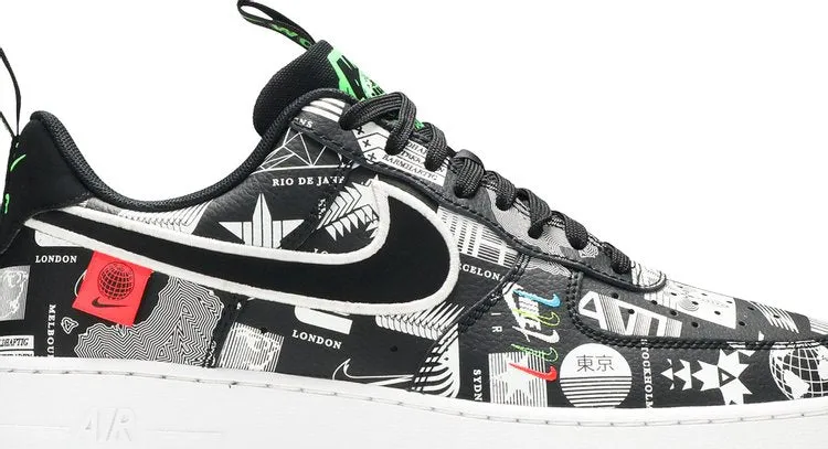 Nike Air Force 1 '07 LX 'Worldwide Pack - Black'