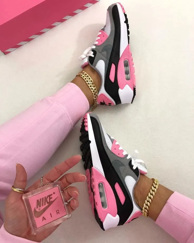 Nike Air Max 90 Rose Pink for Girl First Copy Shoe First Copy Shoe