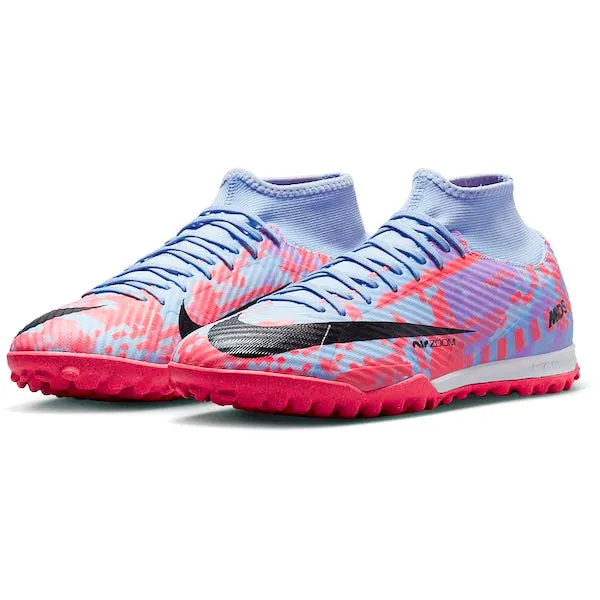 Nike Zoom Superfly 9 Academy MDS Turf Soccer Shoes (Cobalt Bliss)