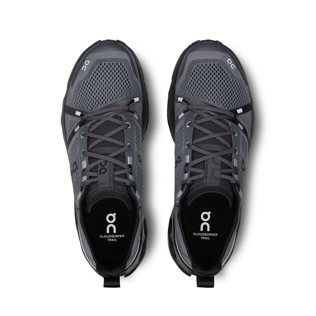 On Cloudsurfer Trail (Womens) - Eclipse/Black