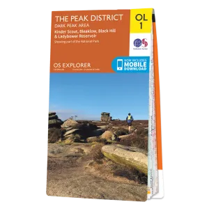 Ordnance Survey Explorer OL1 Map The Peak District