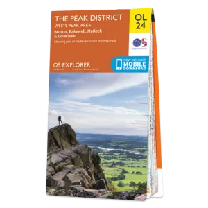 Ordnance Survey Explorer OL24 Map The Peak District