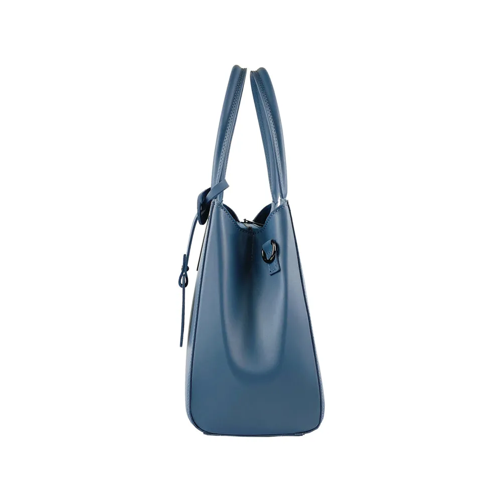 RB1004P | Women's Handbag in Genuine Leather | 33 x 25 x 15 cm