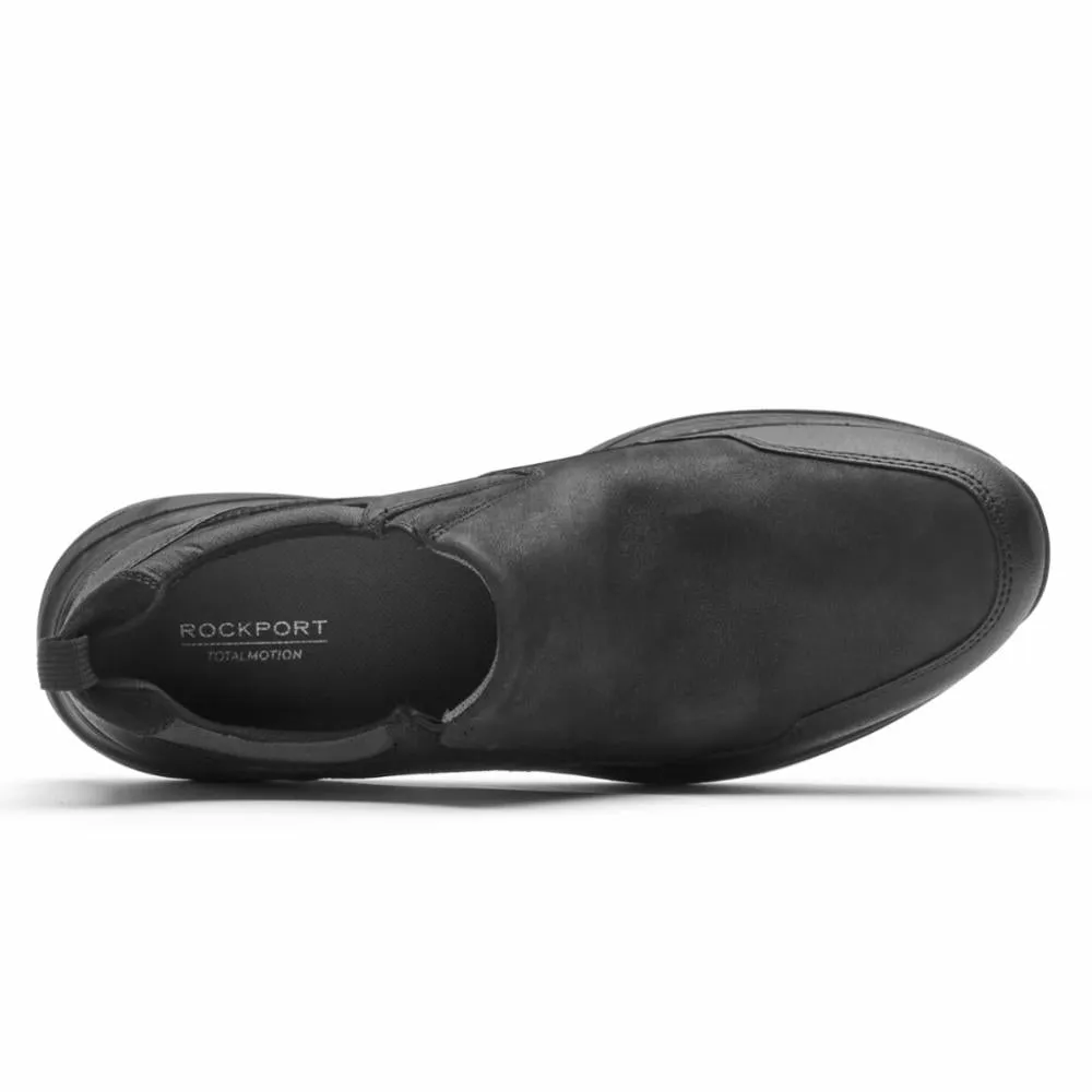 Rockport Men TOTAL MOTION TRAIL WP SLIPON BLACK