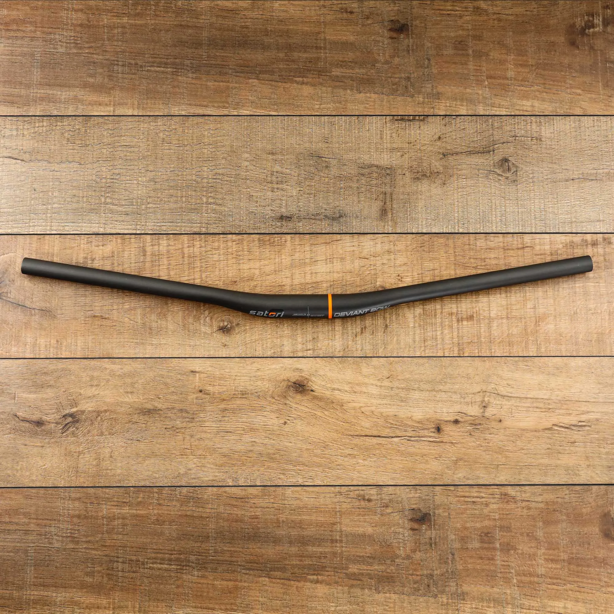 SATORI Bike Handlebar - HORIZON BOW Professional Level for MTB Mountain Bicycles - Full Carbon Fibre Flat Straight Super Light 31.8mm Handlebar