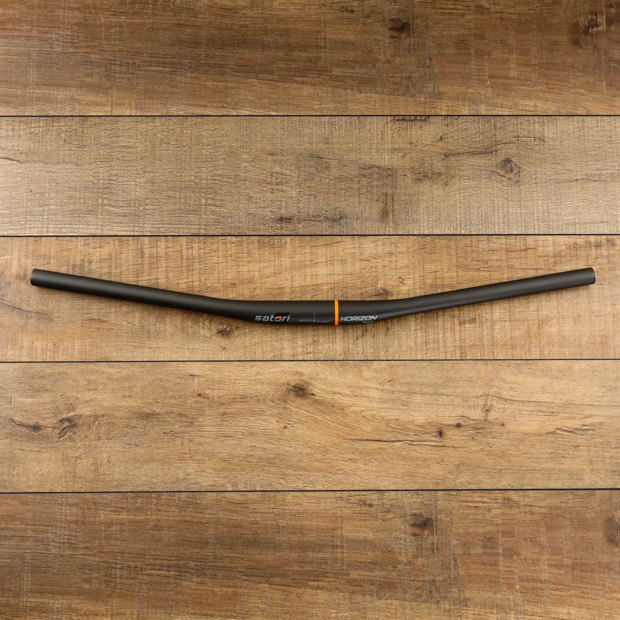 SATORI Bike Handlebar - HORIZON BOW Professional Level for MTB Mountain Bicycles - Full Carbon Fibre Flat Straight Super Light 31.8mm Handlebar