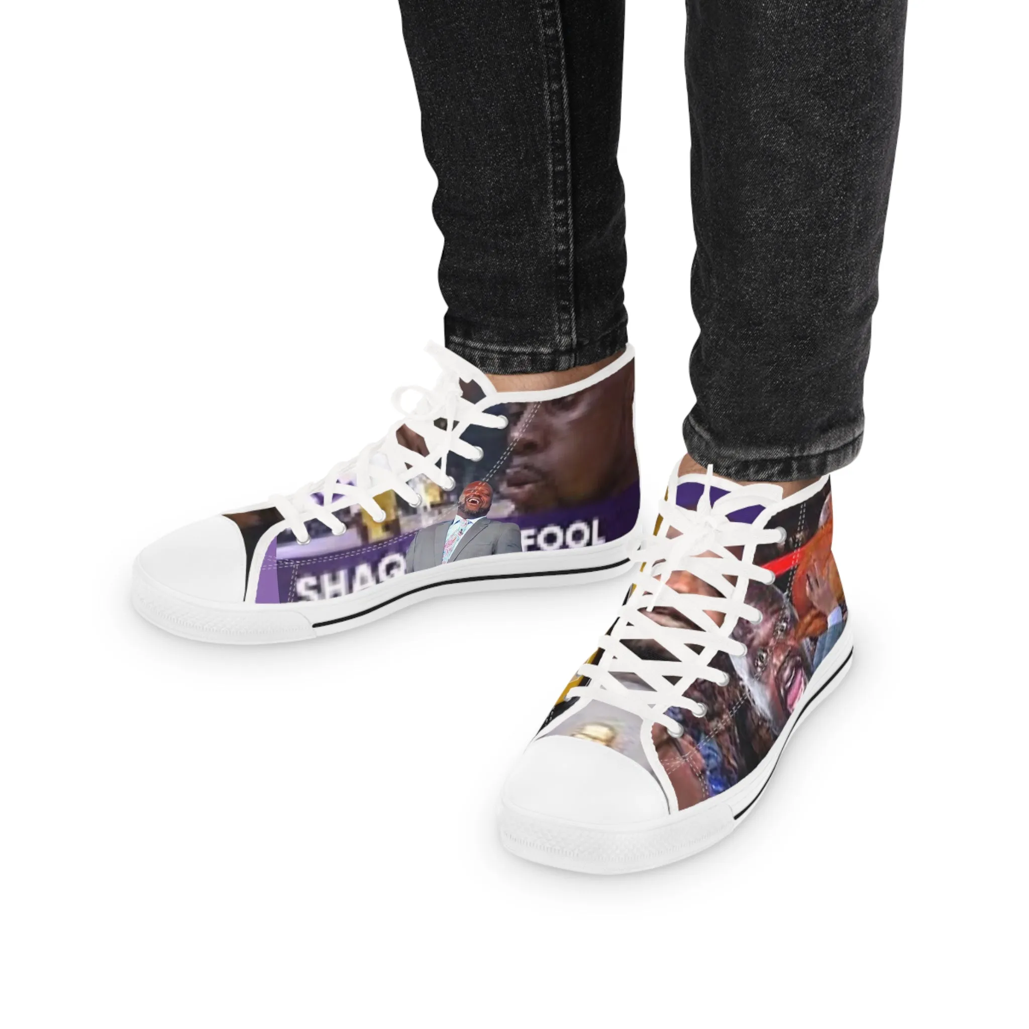 Shaqtin A Fool Men's High Top Sneakers