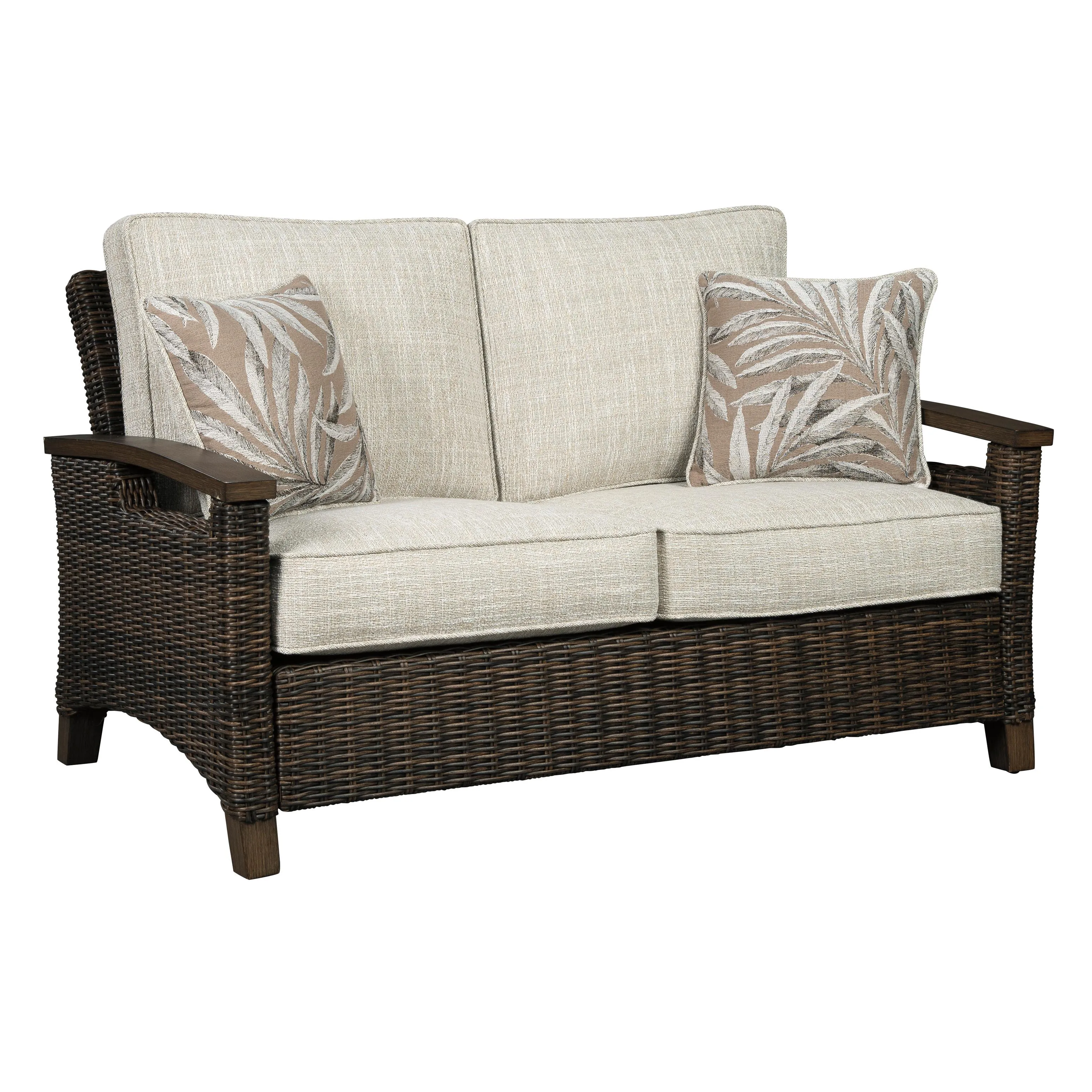 Signature Design by Ashley Paradise Trail P750-835 Loveseat with Cushion