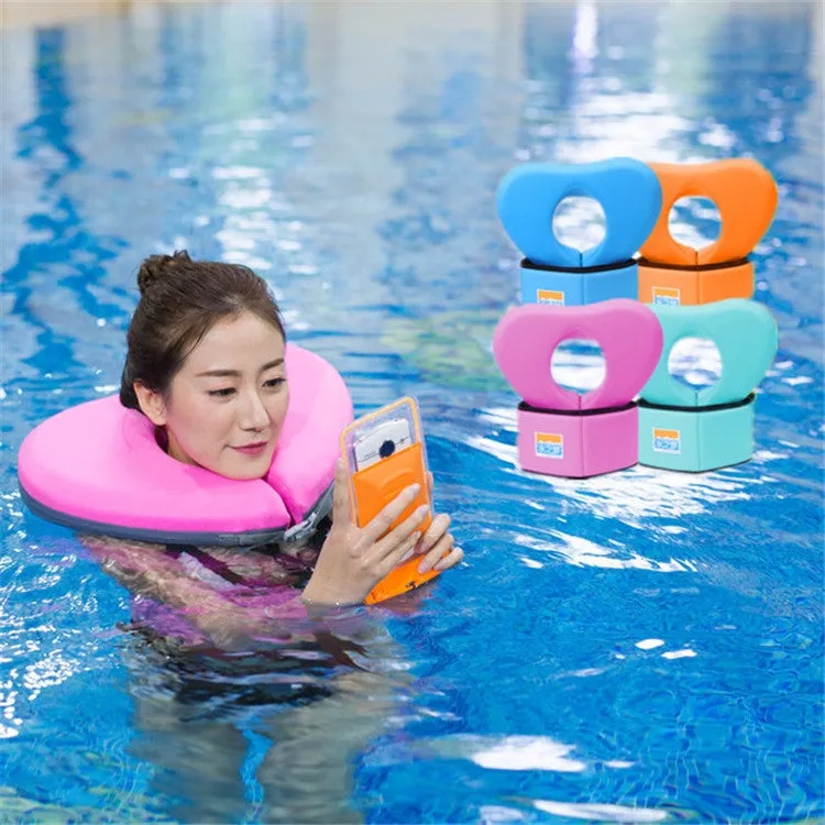 Swimming Ring EPE Foam Lifebuoy Armpit Ring Water Board, Size:L(Blue)
