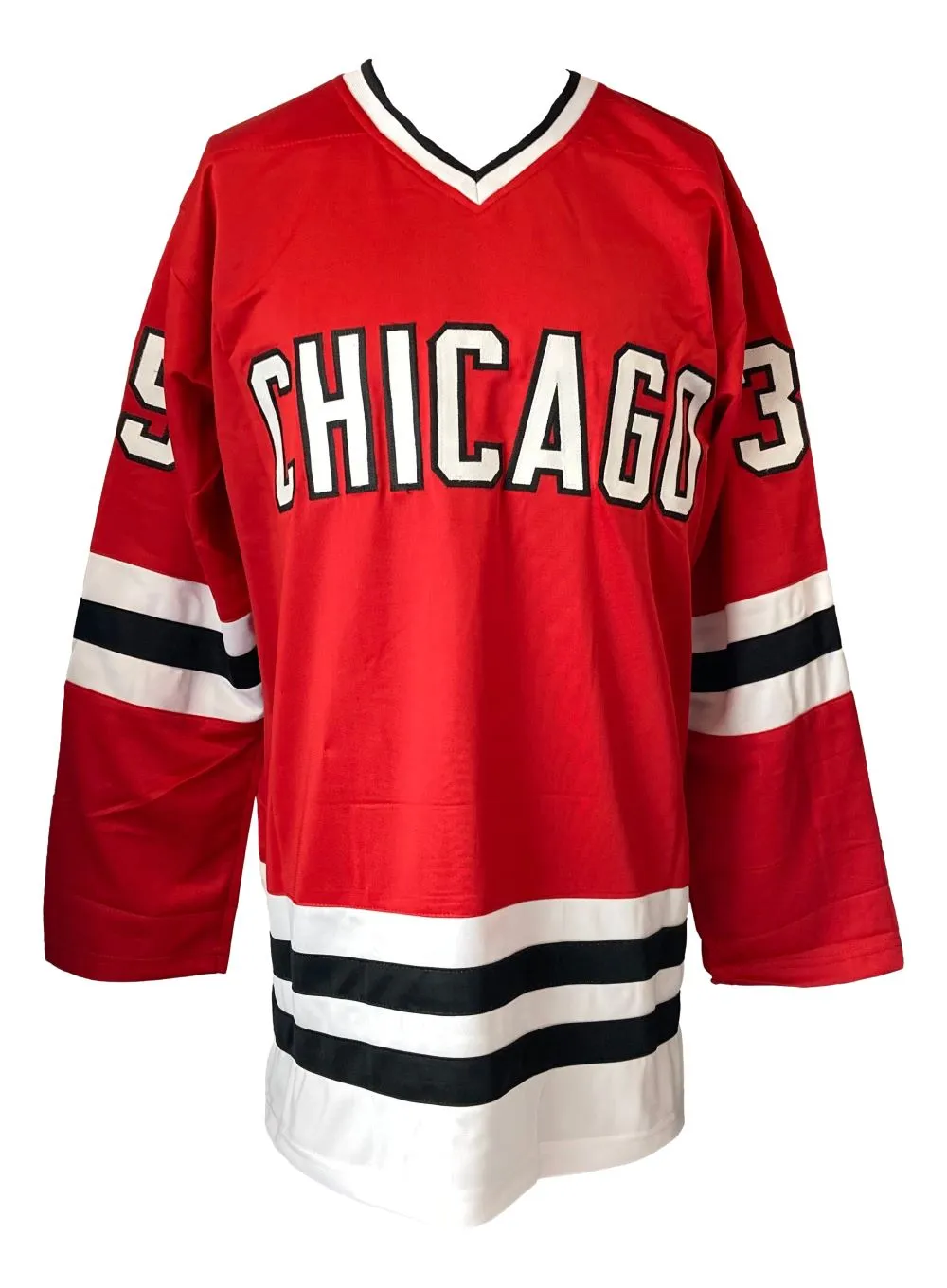 Tony Esposito Chicago Signed Red Hockey Jersey HOF 1988 Sports Integrity
