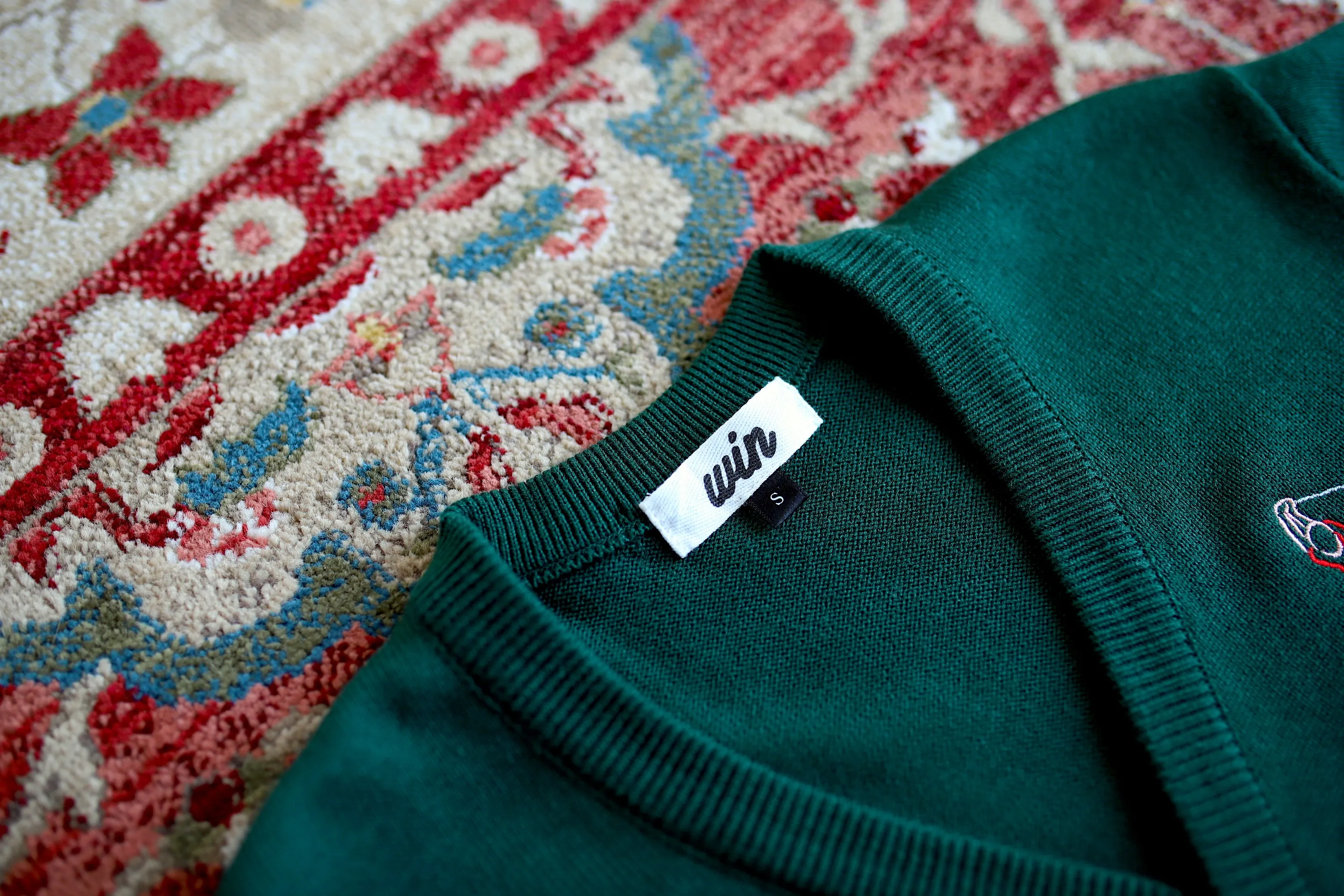 WIN 5 Iron Cardigan Sweater - Forest Green