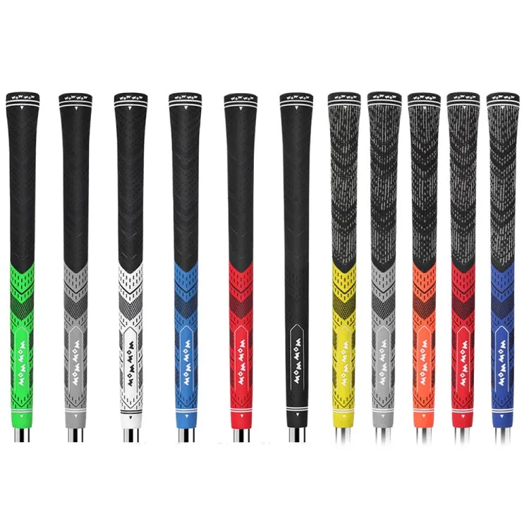WOW WOW Golf Clubs Anti-Slip Rubber Grips Pole Protective Cover, Color: Red No Cotton Yarn
