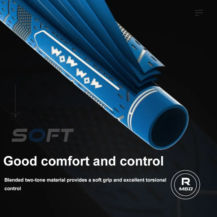 WOW WOW Golf Clubs Anti-Slip Rubber Grips Pole Protective Cover, Color: Red No Cotton Yarn