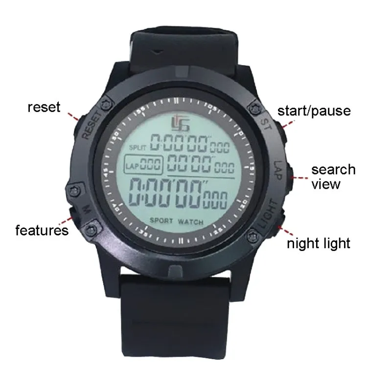 YS Luminous Football Referee Stopwatch Timer Alarm Clock Football Watch(YS-2000)