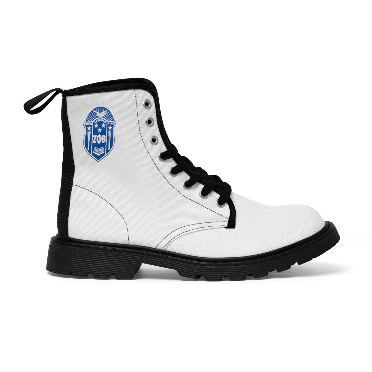 Zeta Phi Beta Women's Canvas Boots