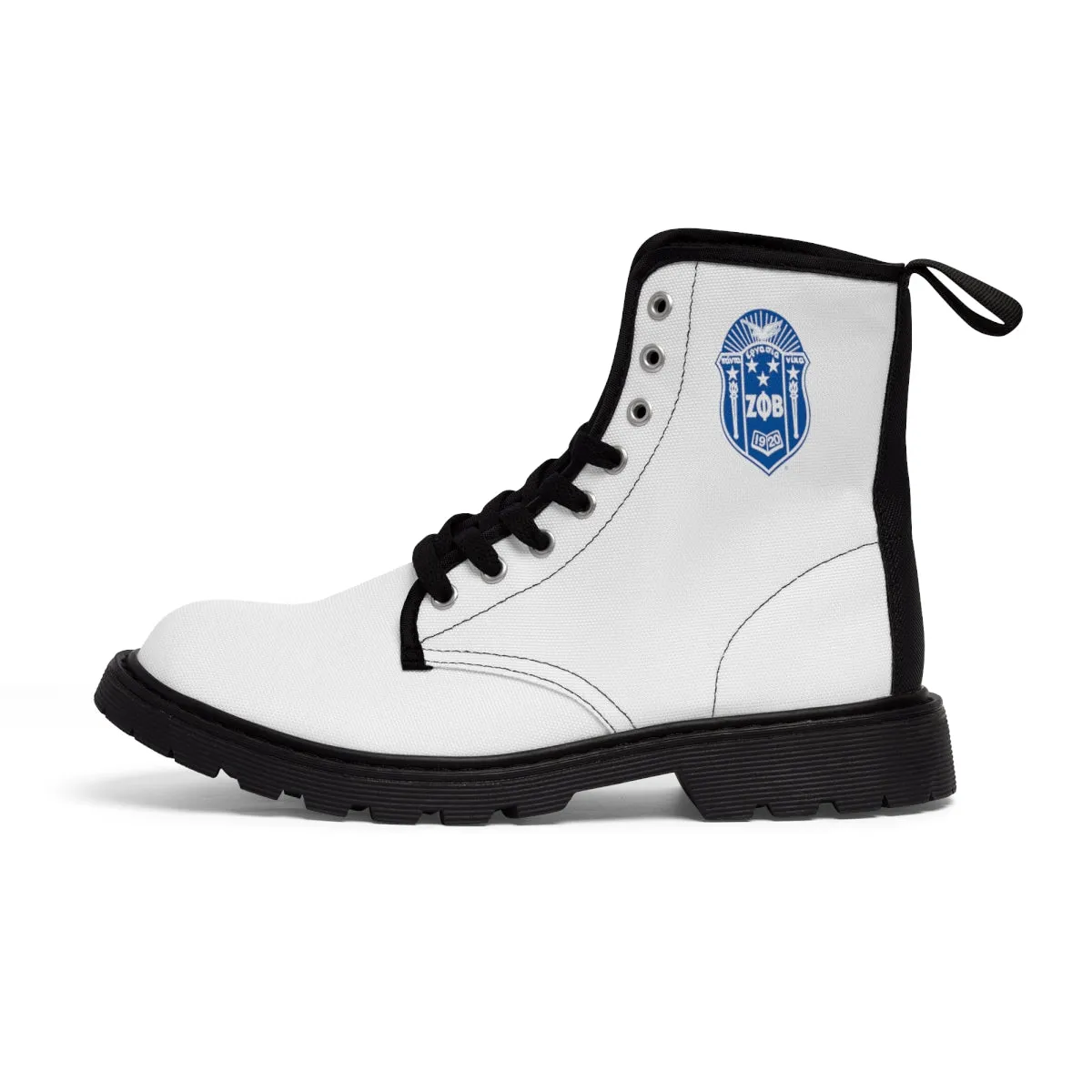 Zeta Phi Beta Women's Canvas Boots